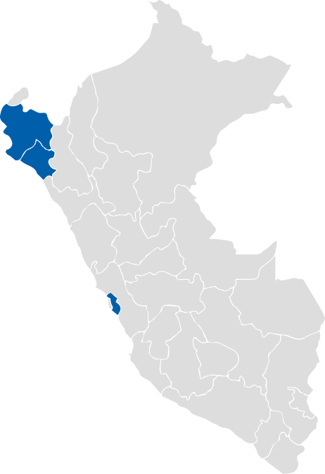Mapa de las sedes de triveca Mapa de las sedes de triveca